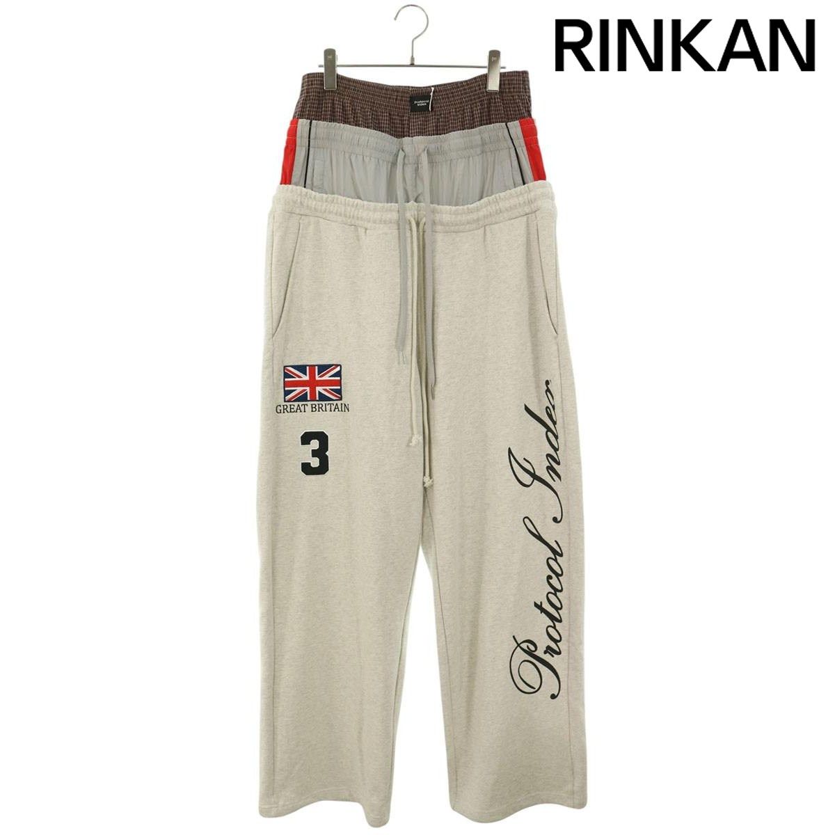 プロトコルインデックス 3 LAYERED SWHEATPANTS 3レイヤードスウェットロングパンツ メンズ 1