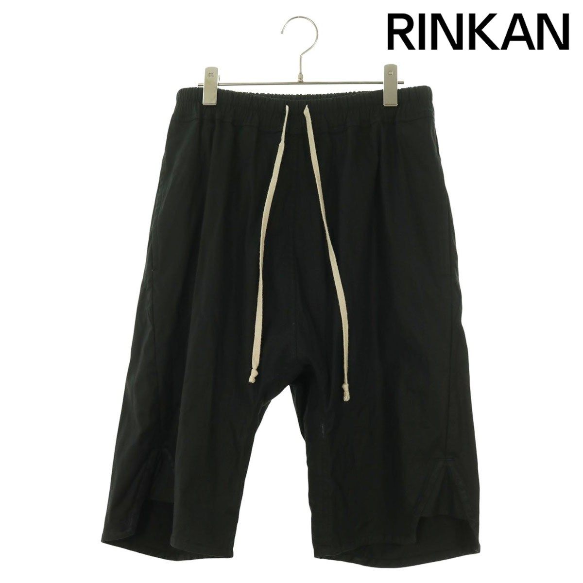 リックオウエンス RU01B1383-TE ナイロンサルエルハーフパンツ メンズ 48