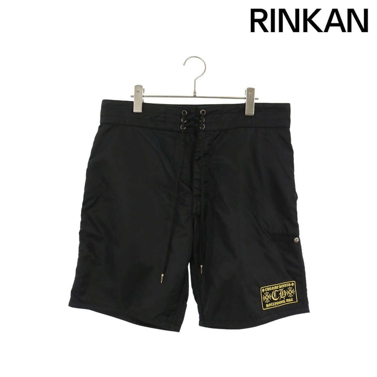 新品未使用クロムハーツSHORTS ワッペンナイロンハーフパンツ32 クロムハーツ CHワッペン付きナイロンハーフパンツ メンズ 32 - メルカリ