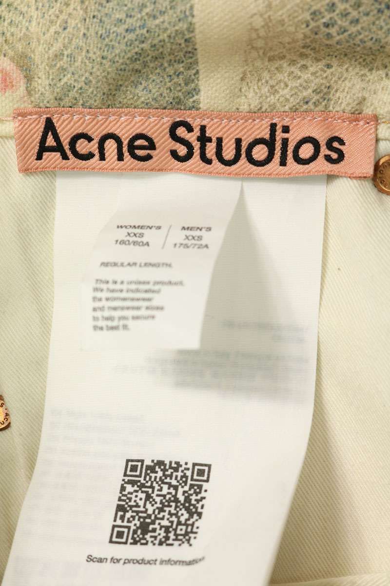 アクネストゥディオズ FN-UX-TROU000047 1981トロンプルイユキー