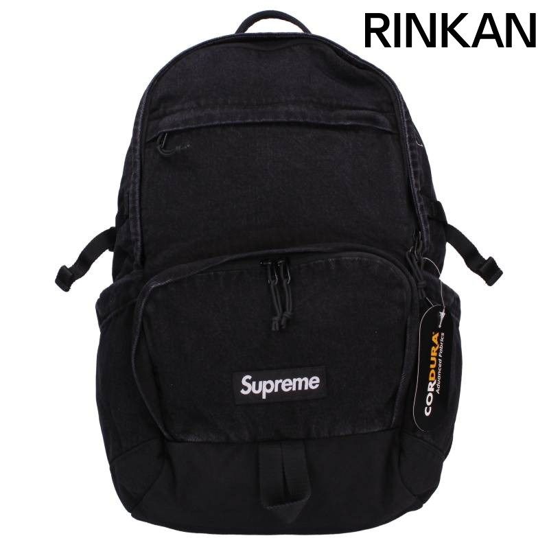 【美品】シュプリーム　バック シュプリーム 25AW Backpack ボックスロゴデニムバックパック メンズ