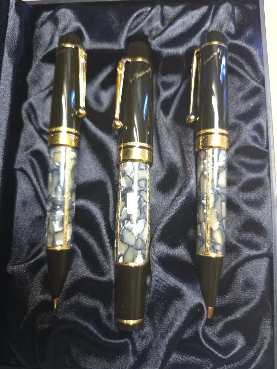 MONT BLANC アレクサンドル・デュマ 万年筆 m ボールペン シャープペンシル 3種セット 未使用品