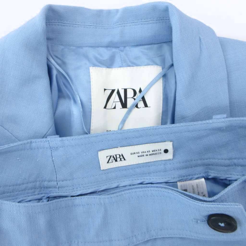 未使用タグ付きzara セットアップ ザラ ZARA タグ付き セットアップ スーツ ジャケット パンツ 2B
