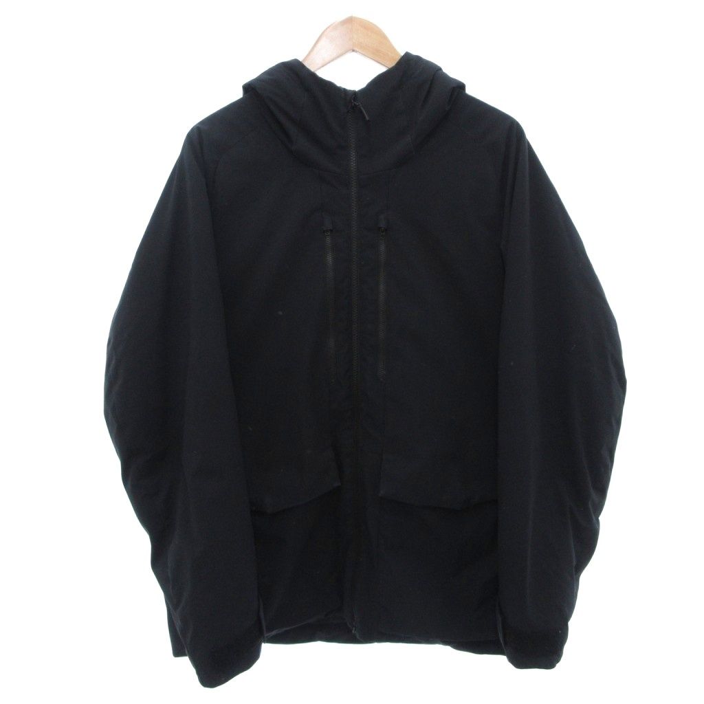 ユニクロ UNIQLO ハイブリッドダウンパーカ フード 3Dカット ひざ丈 XL