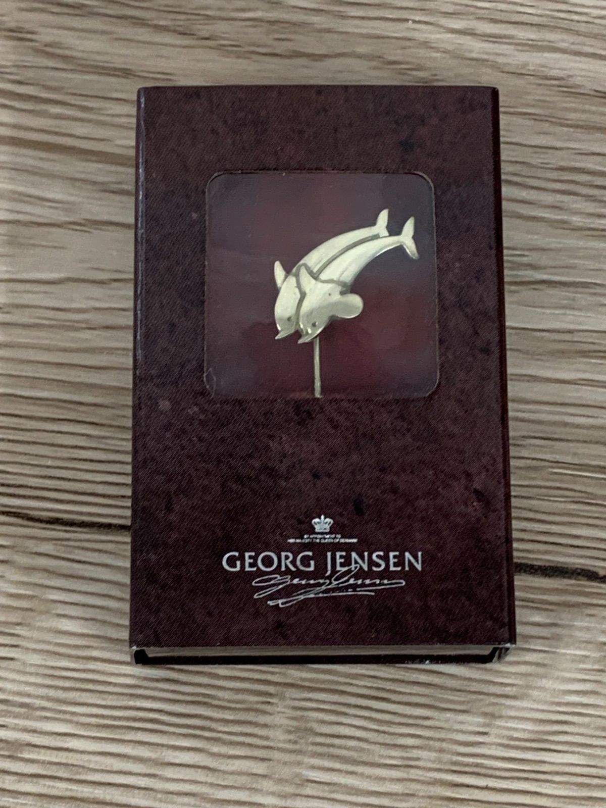 Georg Jensen ジョージ・ジェンセン ピンブローチイルカ 925 シルバー