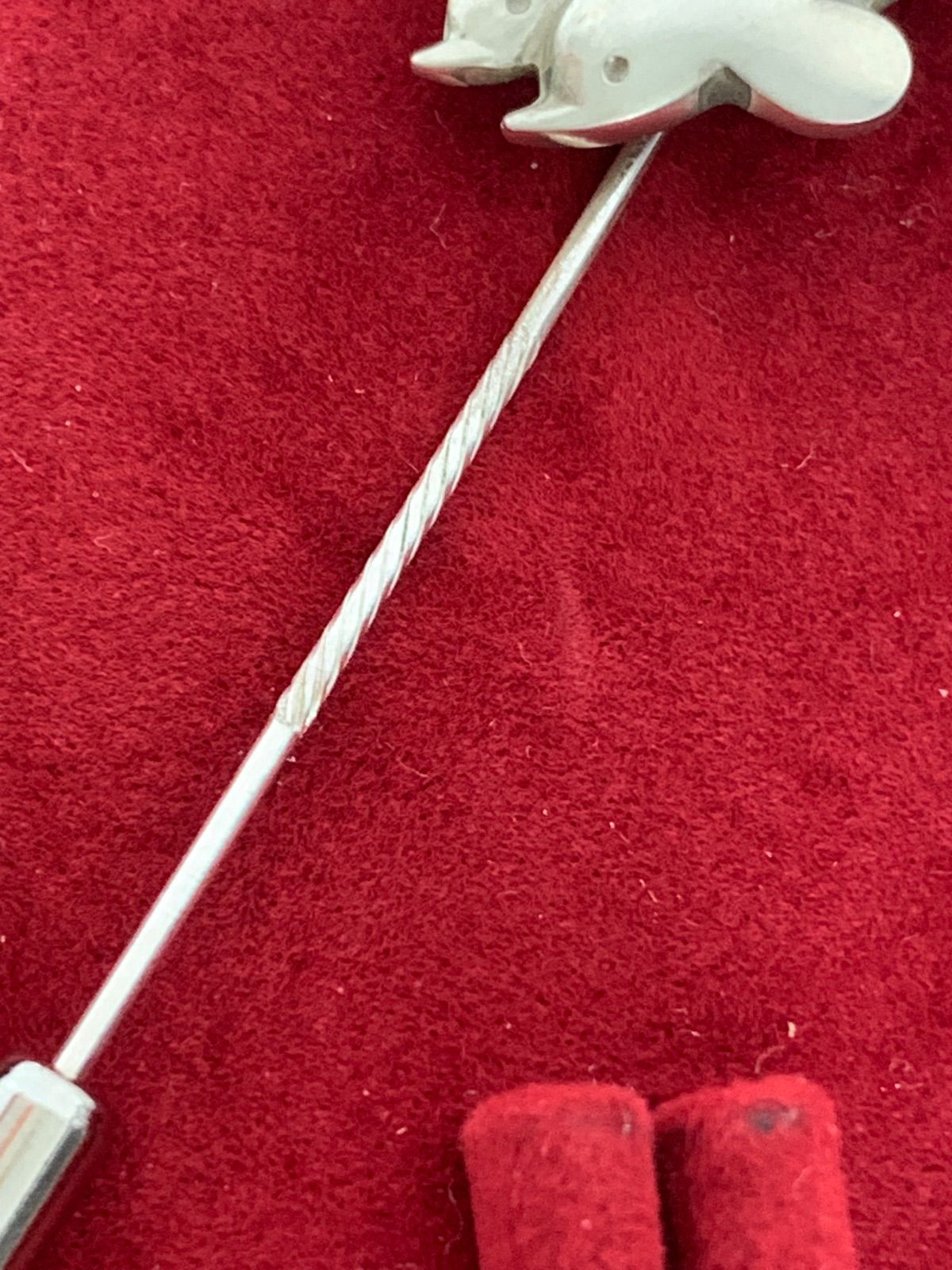 Georg Jensen ジョージ・ジェンセン ピンブローチイルカ 925 シルバー