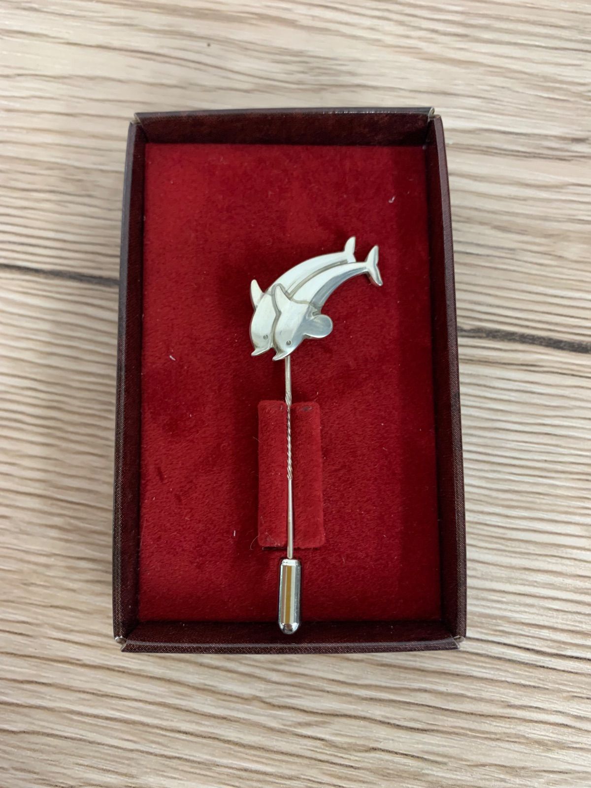 Georg Jensen ジョージ・ジェンセン ピンブローチイルカ 925 シルバー