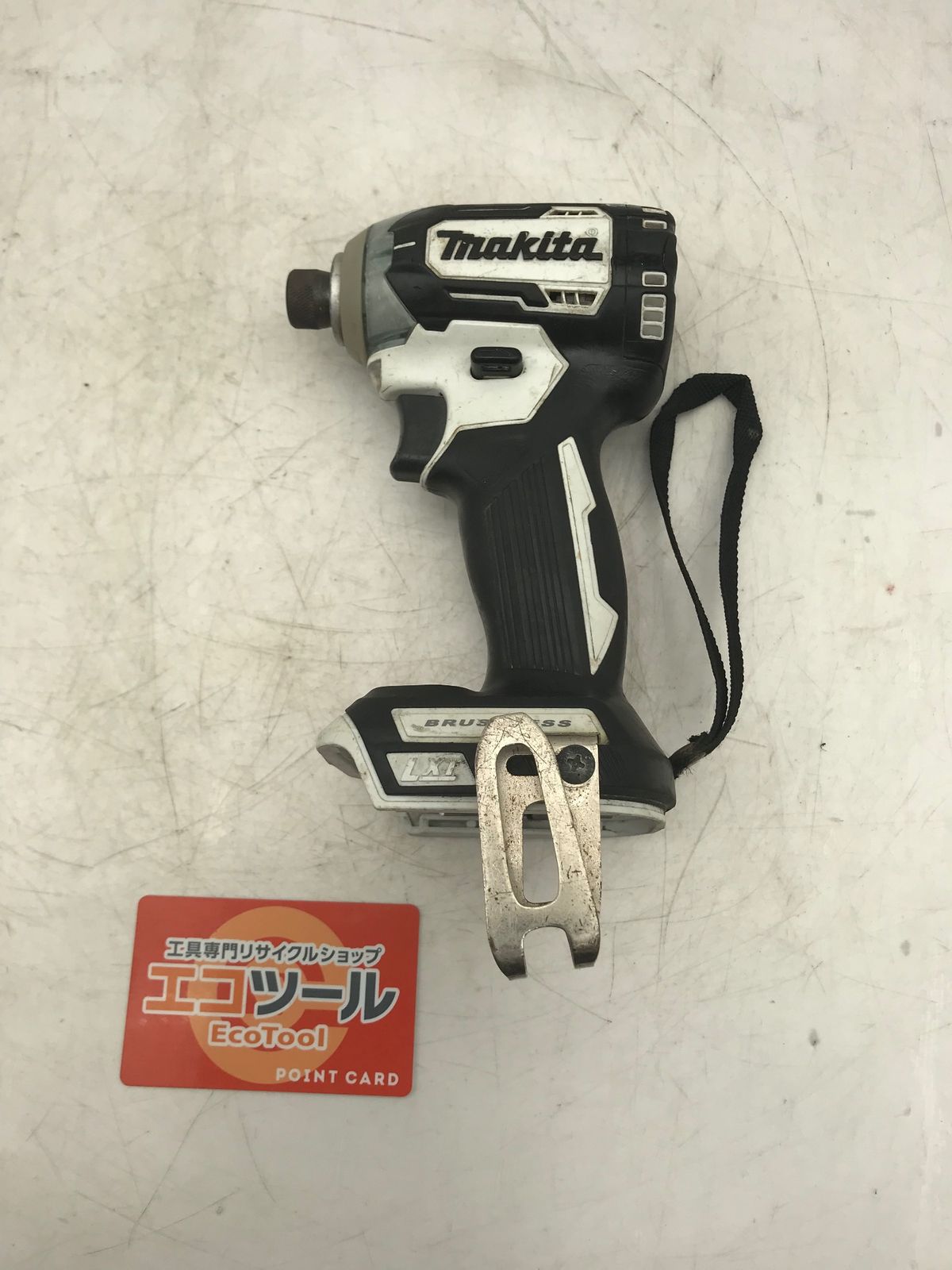 【中古品】Makita/マキタ TD170DZW ☆ 18V充電式インパクトドライバ白 本体のみ [IT_WL8IO][小牧][M04]