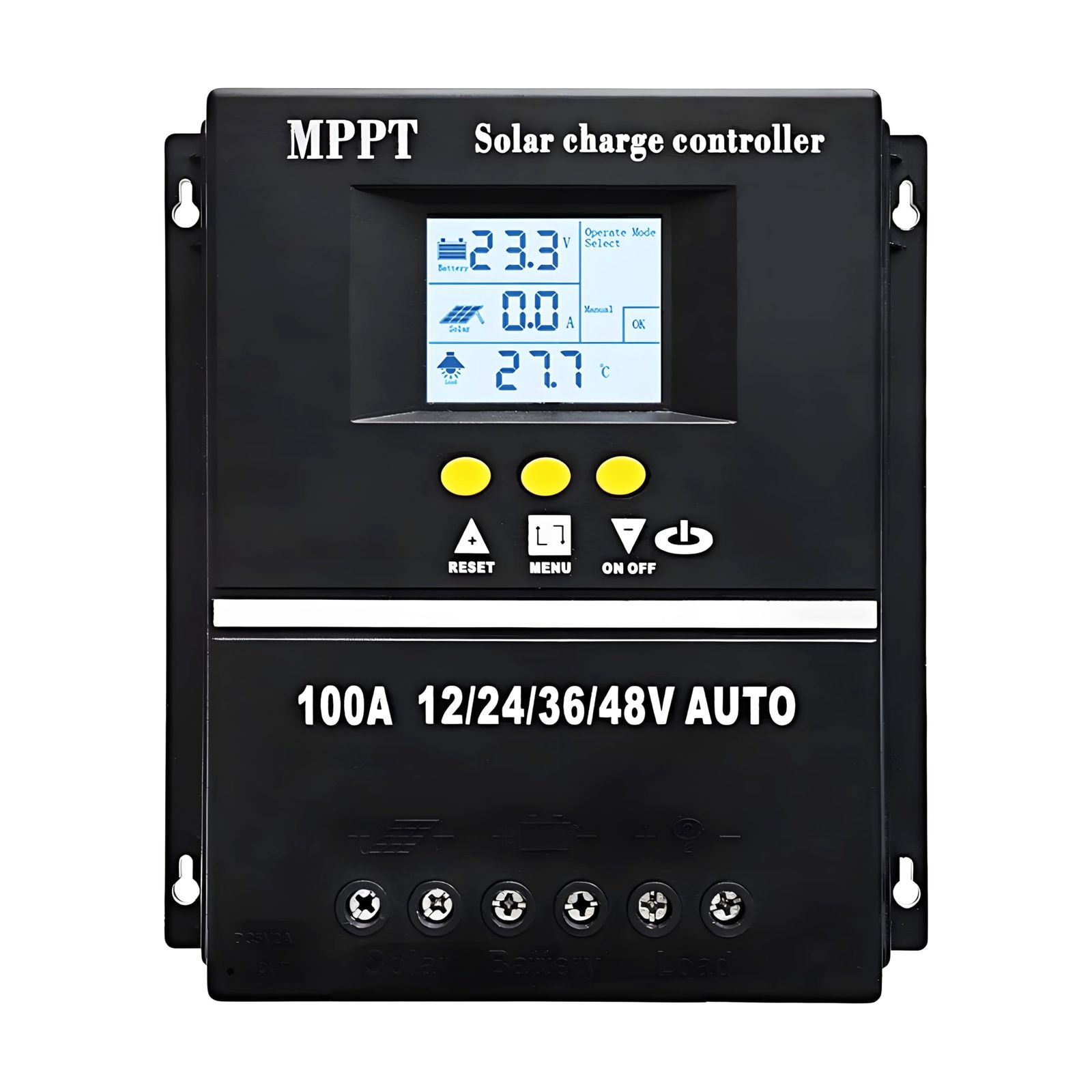 ☆新品☆Y&H 100Aチャージコントローラー mppt 12V/24V/36V/48V自動識別 ソーラーチャージャーコントローラー LCDディスプレイ、スマートバッテリーレギュレータ、最大100V入力、デュアル5V USB 鉛蓄電池/リチウ 67755097