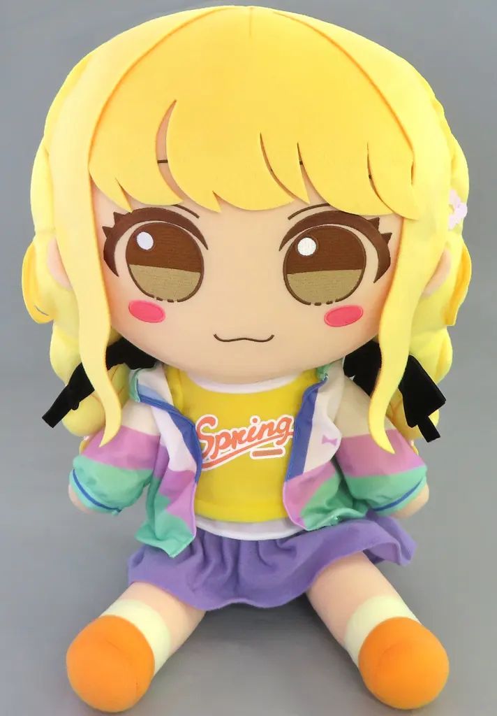 【中古】ぬいぐるみ 藤田ことね ふもふもふじたことね。(まんなかさいず) 「学園アイドルマスター」 コミックマーケット106＆あみあみ限定
