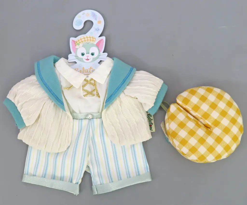 【中古】ぬいぐるみ ジェラトーニ ぬいぐるみコスチューム 「ダッフィー&フレンズのファインド・ユア・ビューティフル・ブルー!」 東京ディズニーリゾート限定