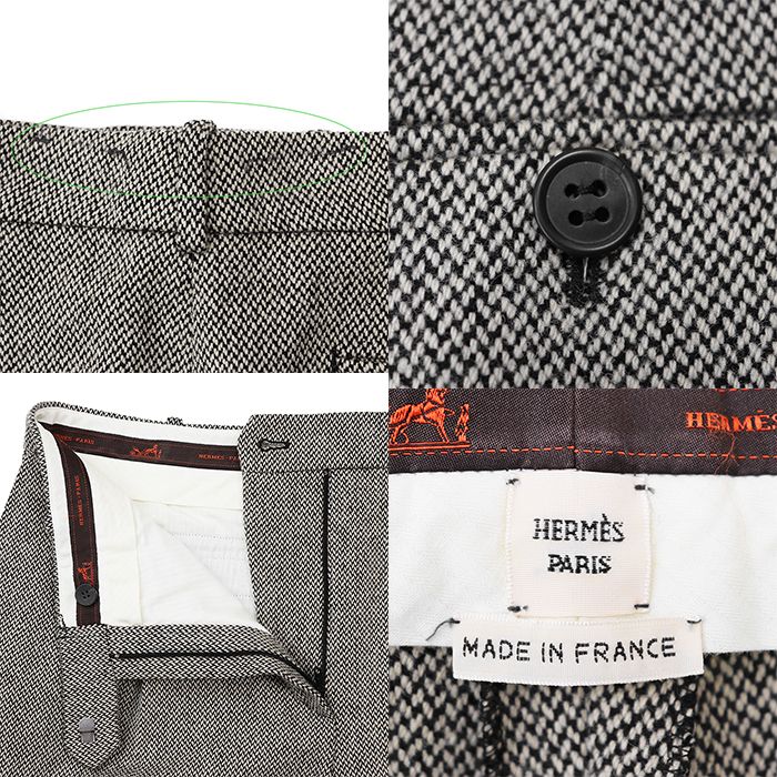 極美品】HERMES エルメス セットアップ サイズ 46/42 レディース