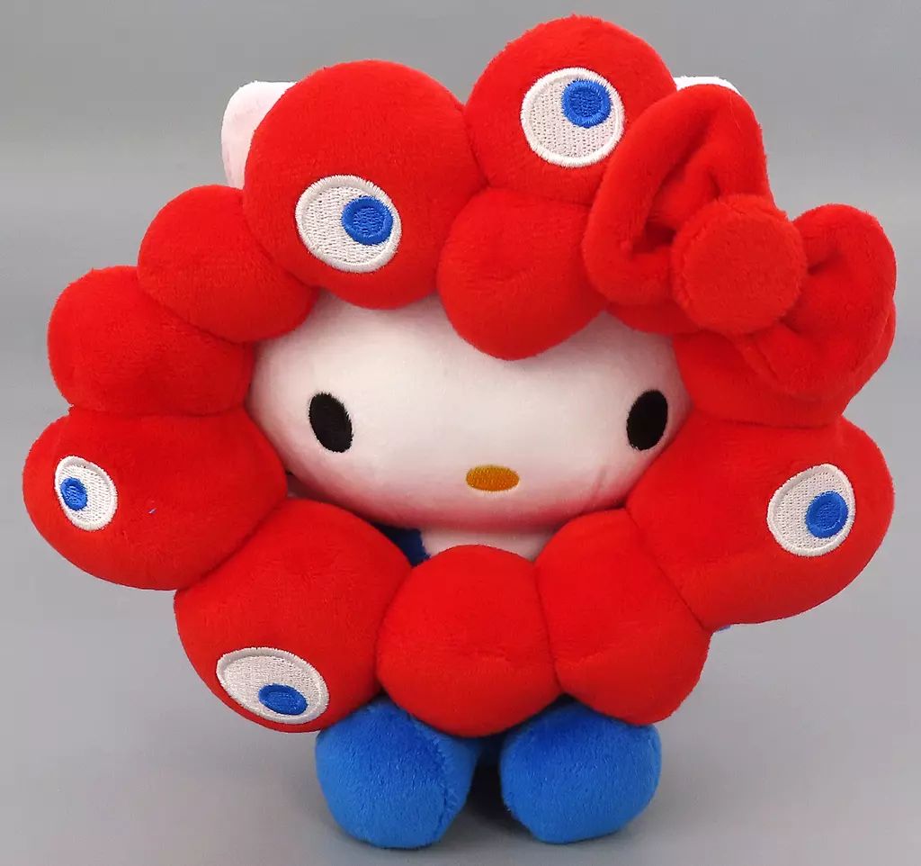【中古】ぬいぐるみ ハローキティ ミャクミャクなりきりぬいぐるみM 「EXPO2025×サンリオキャラクターズ」