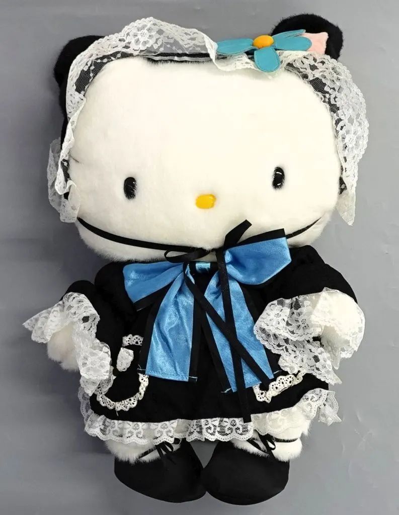 【中古】ぬいぐるみ ハローキティ(ロリータ/ブラック) BIGぬいぐるみ 「ハローキティ」