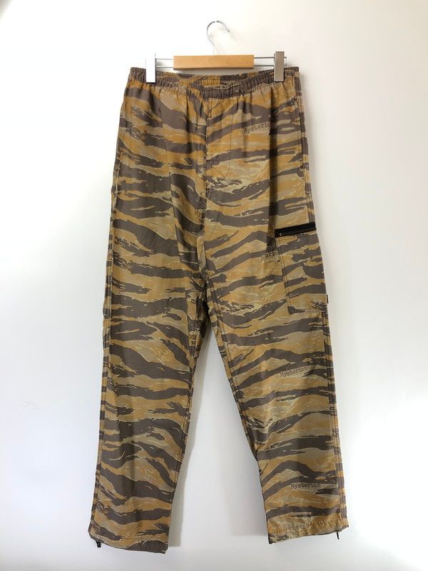 【現状渡し品】 HYSTERIC GLAMOUR ヒステリックグラマー PARACHUTE PANTS タイガーカモ パラシュートパンツ ボトムス 【151-260627-rt-22-tagh】