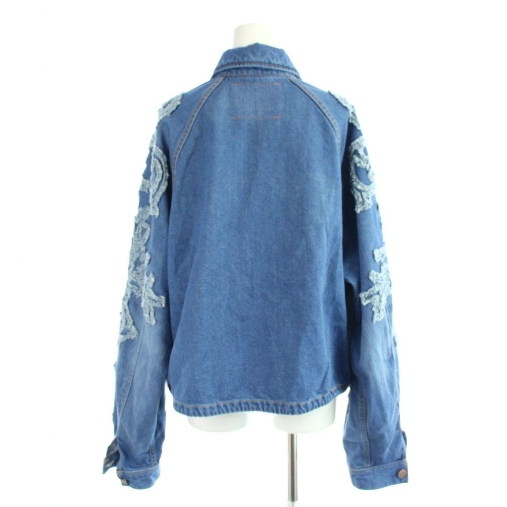 T.japan ダークブルー デニムジャケット ターク TAAKK 26SS SCULPTURAL EMBROIDERY DENIMBLOUSON デニム