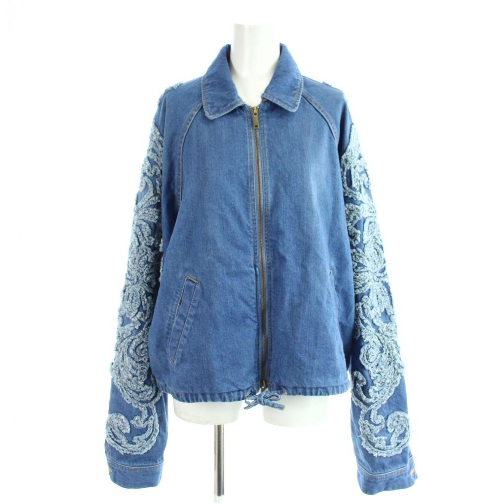 ターク TAAKK 26SS SCULPTURAL EMBROIDERY DENIMBLOUSON デニム