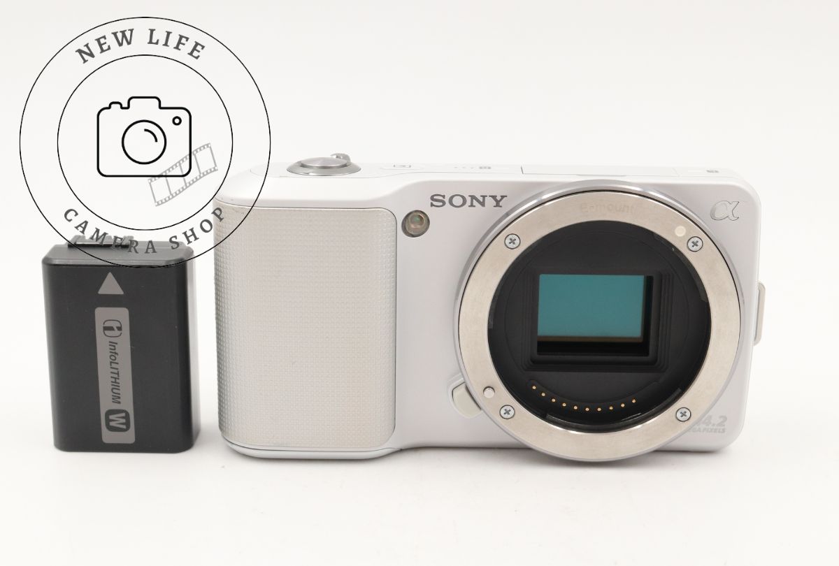 美品☆ソニー SONY NEX-3 ホワイト ボディ ##18417
