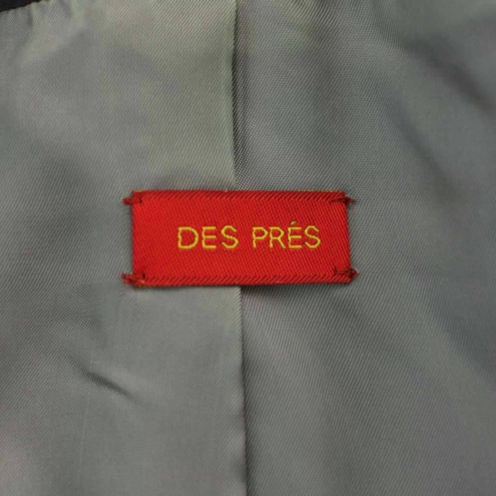 デプレ DES PRES トゥモローランド コート 36 グレー フェイクファー