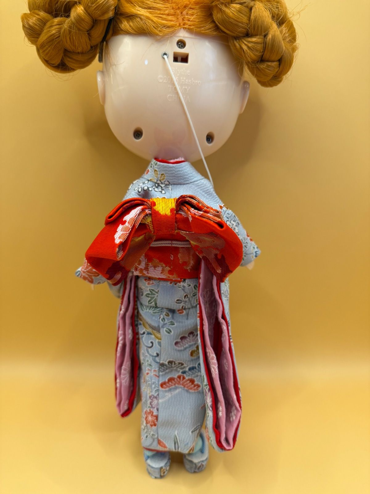 ブライス、リカちゃん(22cmドール)用大振袖正絹総裏付きフルセット182