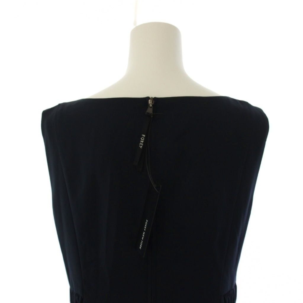 フォクシー FOXEY 21年製 SUMOCK DRESS ワンピース ミモレ丈