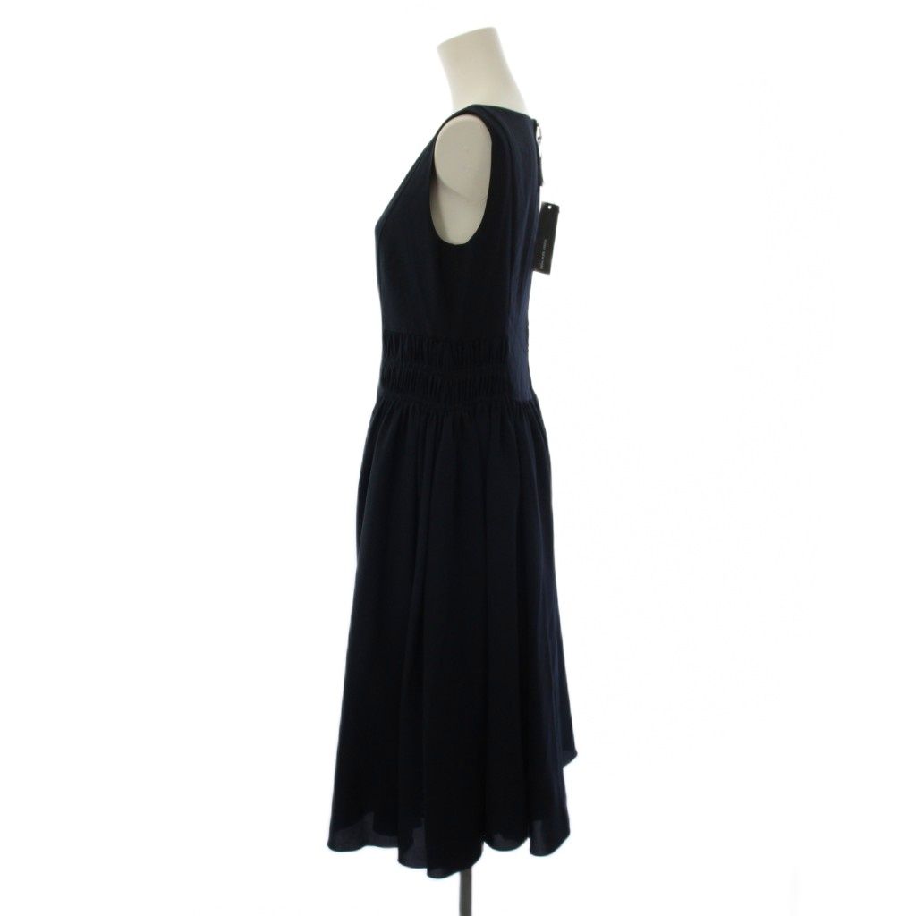 フォクシー FOXEY 21年製 SUMOCK DRESS ワンピース ミモレ丈