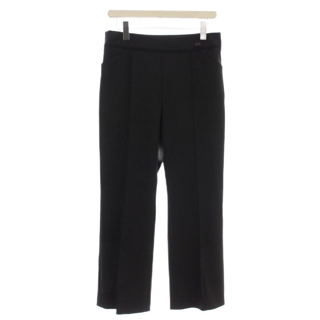 フォクシー FOXEY Porto Pants ポルト パンツ スラックス 42 黒 ブラック 43455 /☆G28