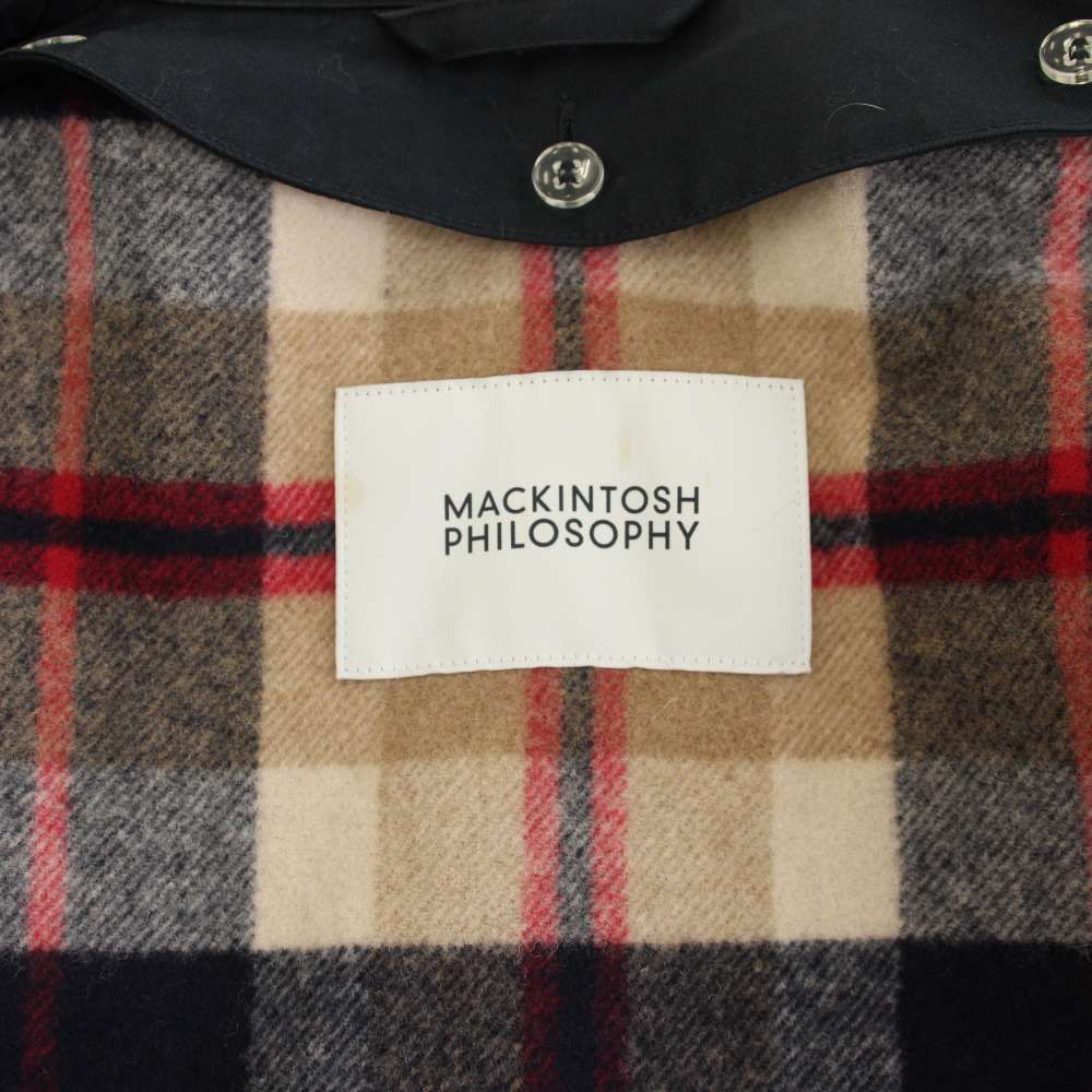 マッキントッシュフィロソフィー MACKINTOSH PHILOSOPHY トレンチコート アウター ライナー 36 紺 ネイビー H5A10-800-29 /YT