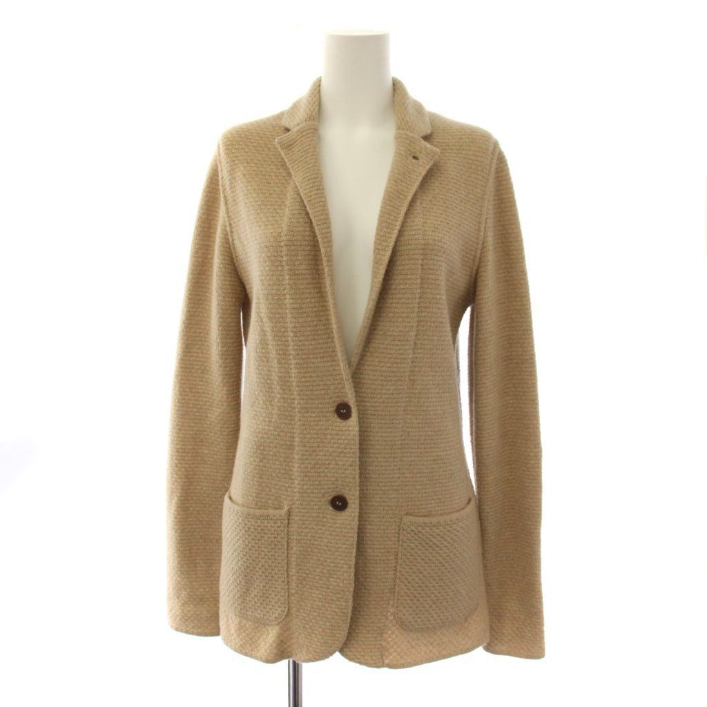 ラルディーニ LARDINI A8JCICLAMI アルパカ混 ニット テーラード 