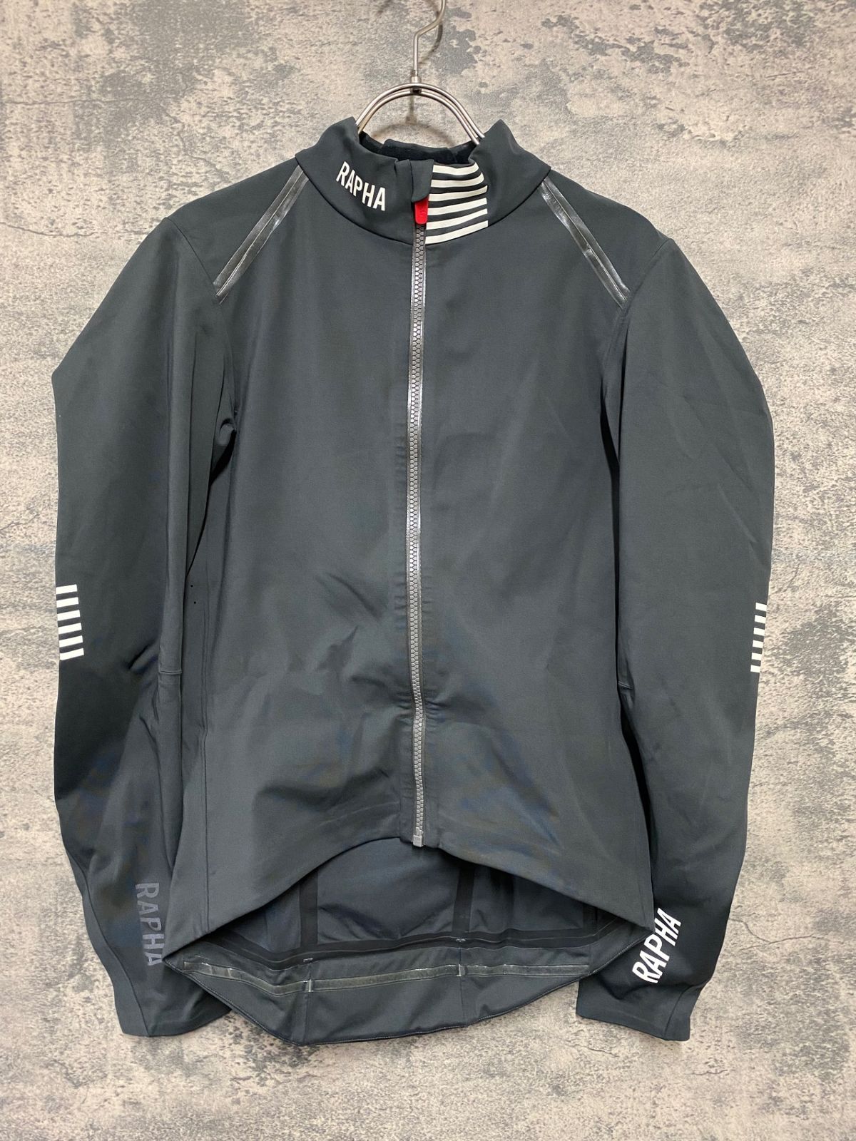 KI007 ラファ Rapha PRO TEAM SOFTSHELL JACKET 長袖 サイクルジャケット グレー M