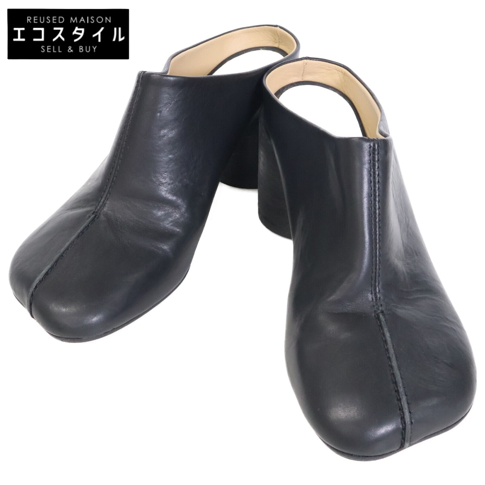 MM6　エムエムシックス　【美品】アナトミック ヒール ミュール　39