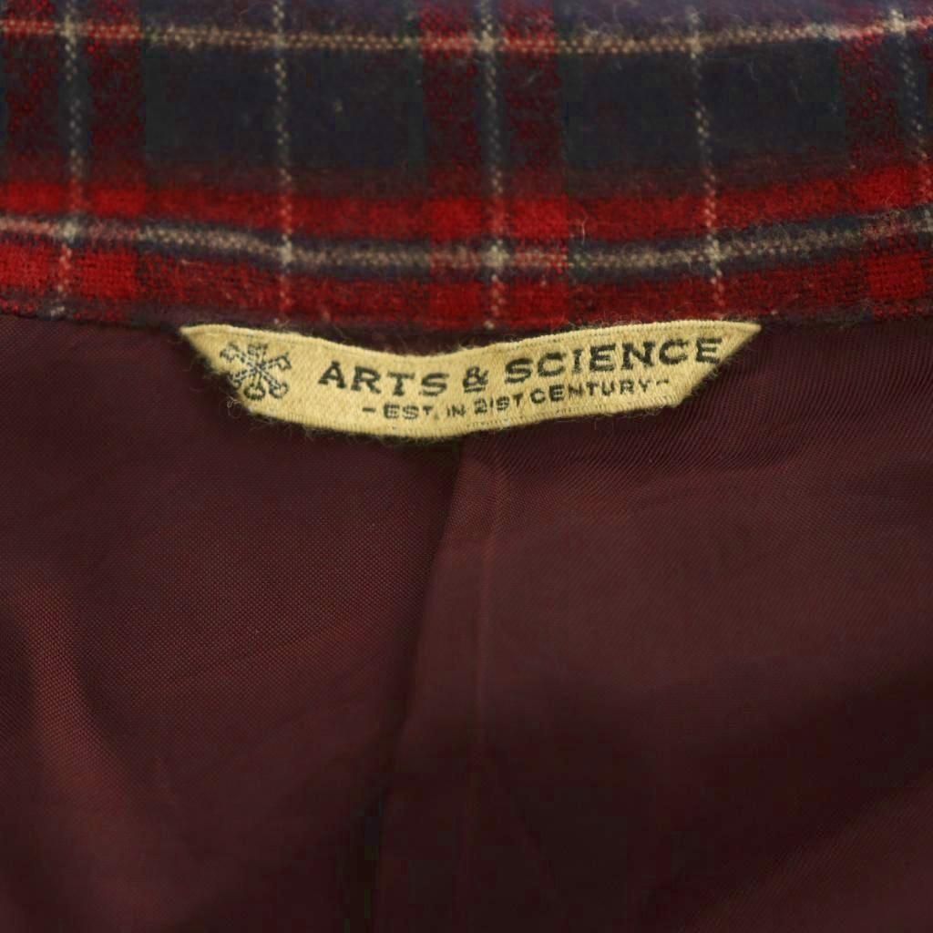 アーツ&サイエンス ARTS & SCIENCE ARTS&SCIENCE チェック ガウン