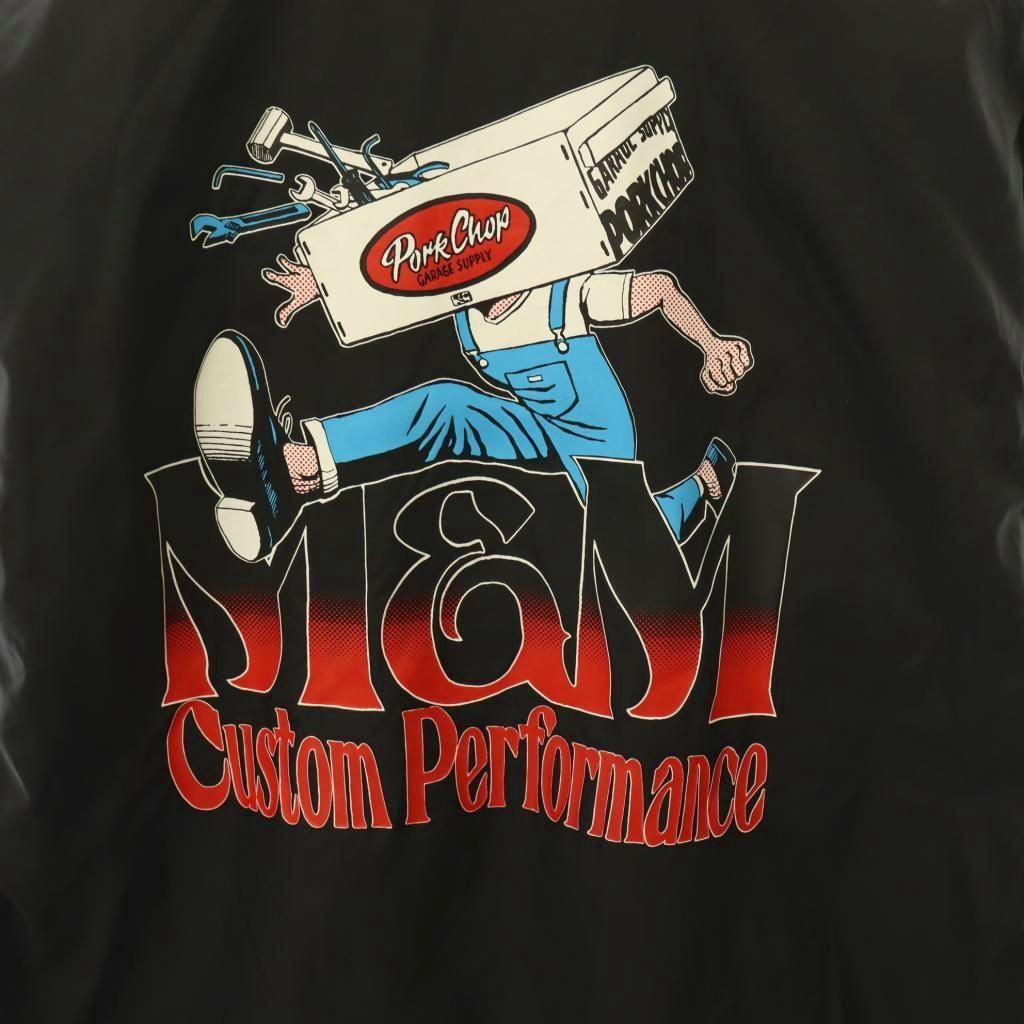 ポークチョップ PORKCHOP ×M&M限定コラボロゴコーチジャケット