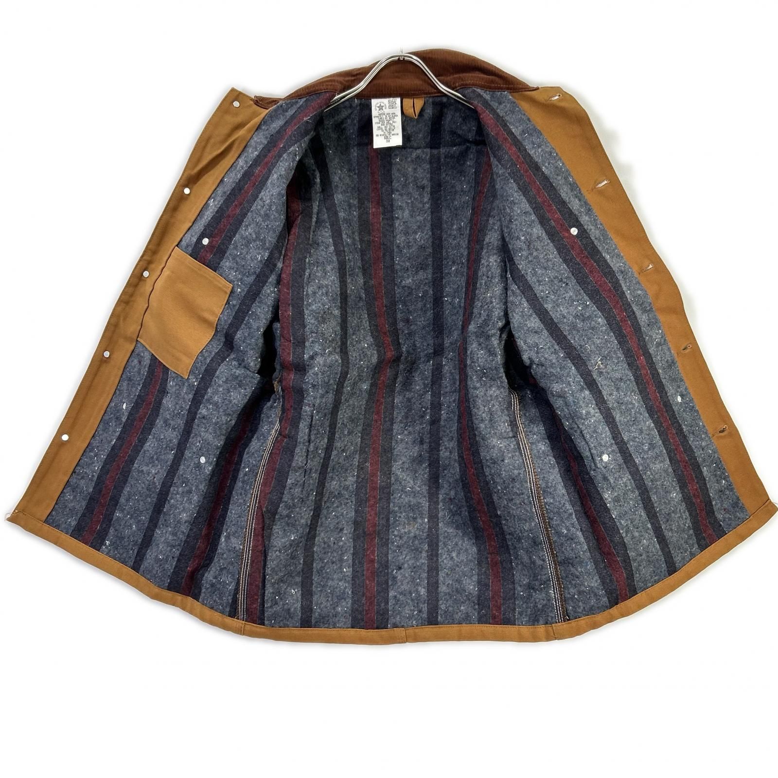 carhartt カーハート 94年製 ブラウン 6BLC USA製 チョアコート 38 carhartt カーハート 94年製 ブラウン 6BLC USA製 チョアコート 38