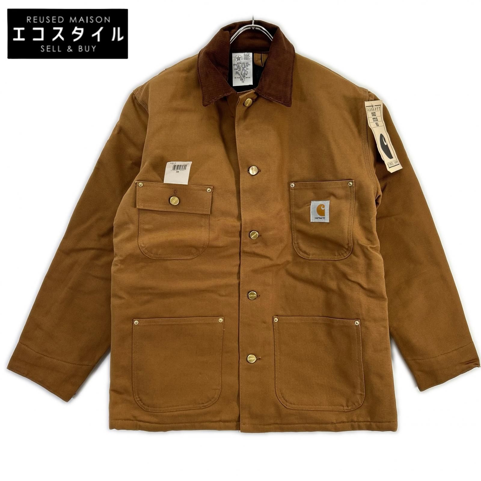 carhartt カーハート 94年製 ブラウン 6BLC USA製 チョアコート 38 carhartt カーハート 94年製 ブラウン 6BLC USA製 チョアコート 38
