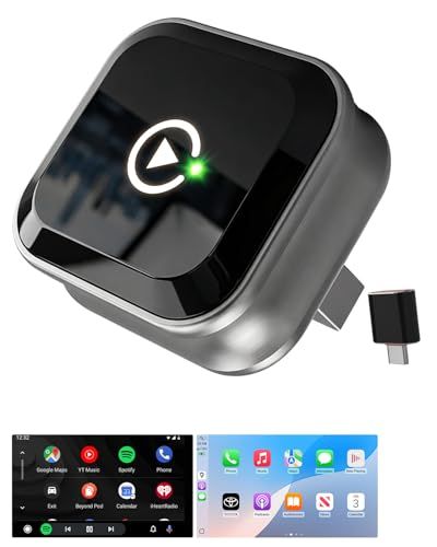 【新品】Boleve公式最新 MINI ワイヤレスCarPlay/Android Auto アダプター 「驚異の超小型・USBメモリ型比約80％小型化」 高放熱 無線化接続 自動再接続 アルミボディ採用 Wi-Fi 6・Bluetooth 5 e6c36894