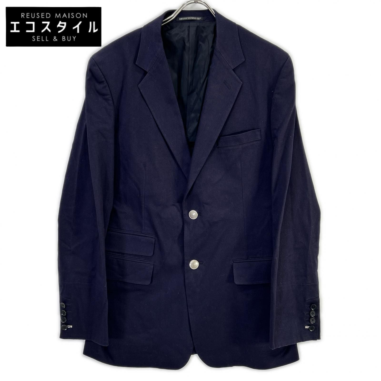 Yohji Yamamoto POUR HOMME　ヨウジヤマモトプールオム　ネイビー HB-J67-903 銀ボタン テーラードジャケット　3 26,057円