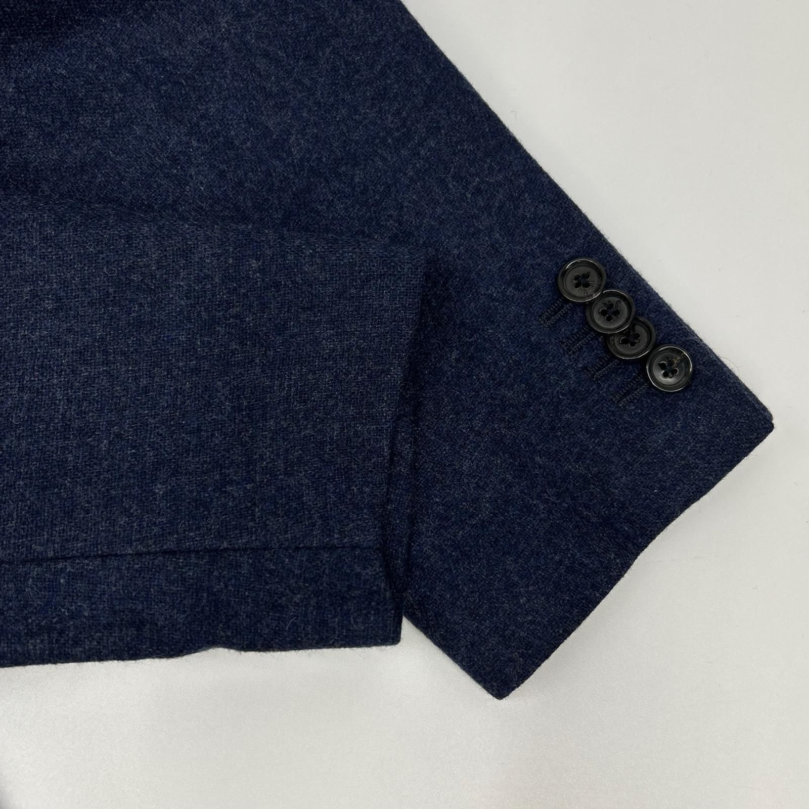ISAIA イザイア SAILOR ウールカシミヤ ネイビー ノッチドラペル