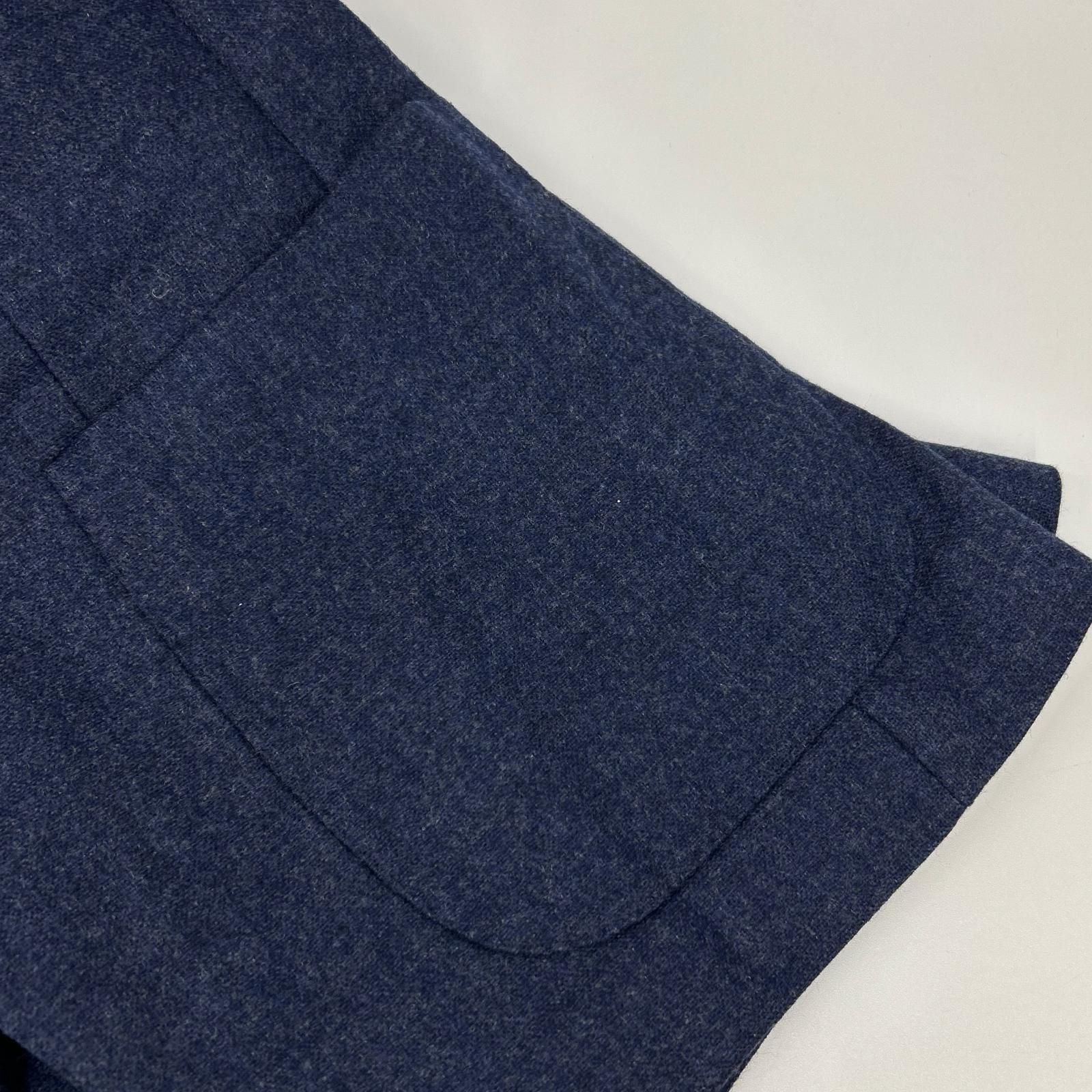 ISAIA イザイア SAILOR ウールカシミヤ ネイビー ノッチドラペル