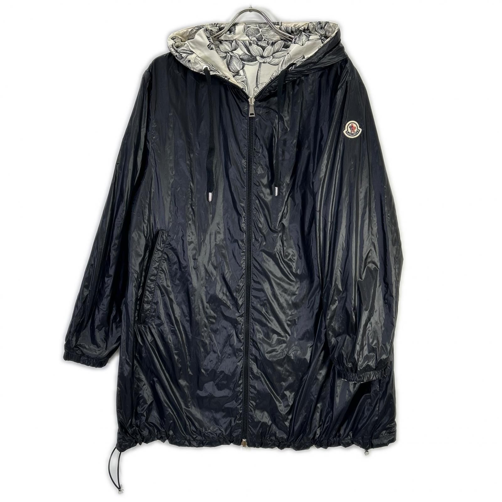 MONCLER モンクレール 21年製 ブラック GUETHARY リバーシブルコート