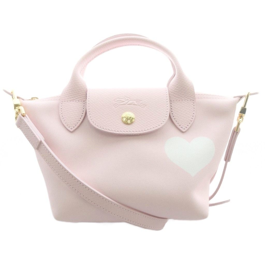 ロンシャン LONGCHAMP マイ プリアージュ XS トップハンドルバッグ ショルダーバッグ 2way ピンク