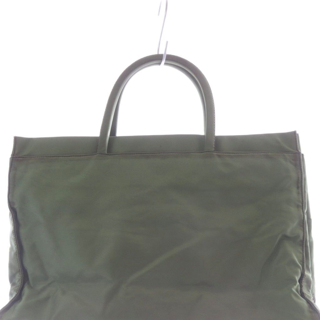 プラダ PRADA ヴィンテージ ナイロントートバッグ ハンドバッグ 緑