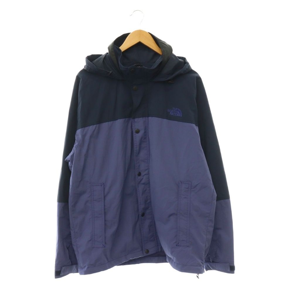 ザノースフェイス THE NORTH FACE Hydrena Wind Jacket ジャケット ジップアップ フード XL ネイビー ライトパープル NP72131 /DO ■OS ■SH