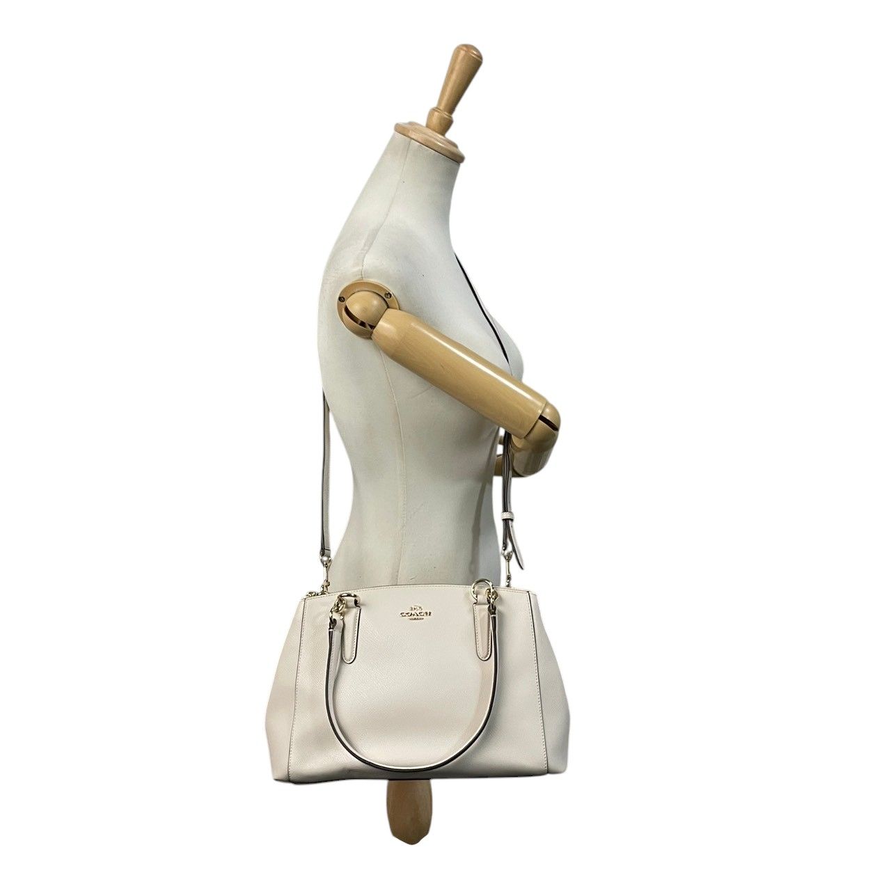 美品 COACH コーチ 2WAY ショルダーバッグ ハンドバッグ 斜め掛け 