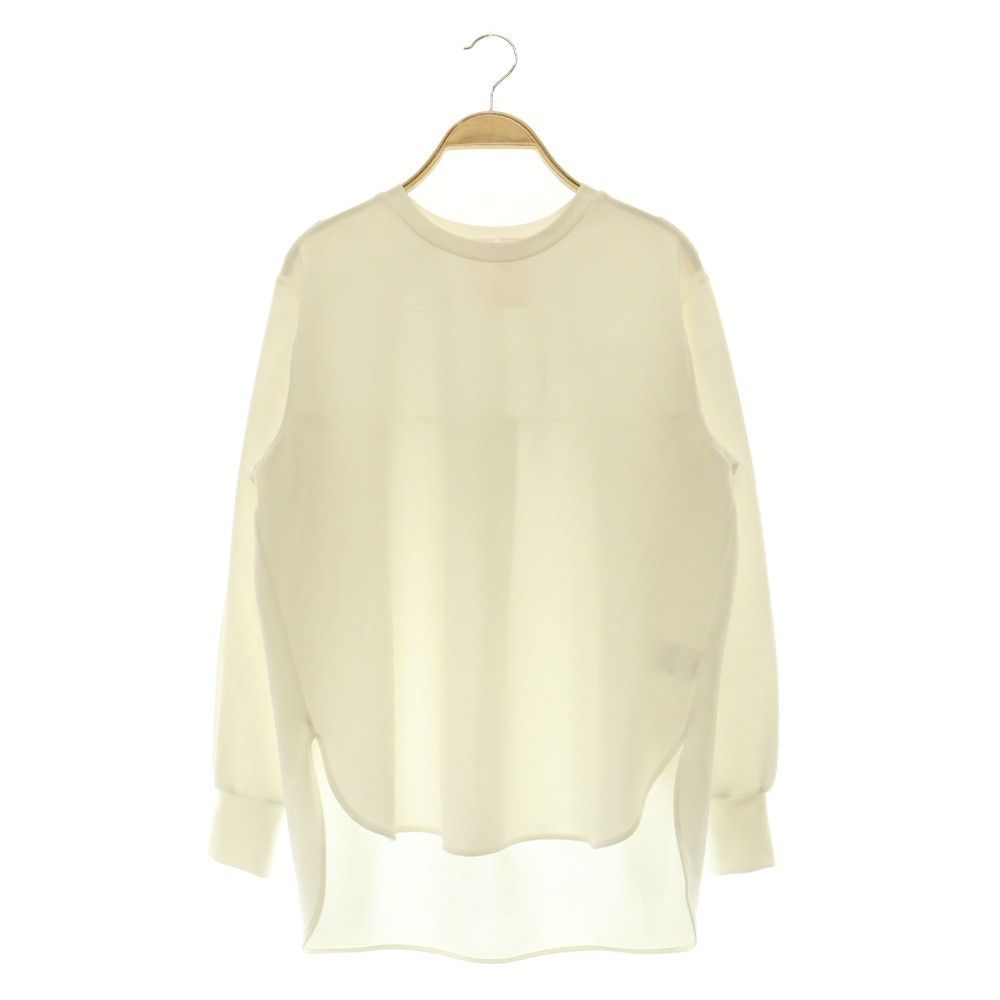 ビアズリー BEARDSLEY ガリャルダガランテ 25AW Tブラウス 長袖 ボリュームスリーブ プルオーバー 0 ホワイト /MY ■OS