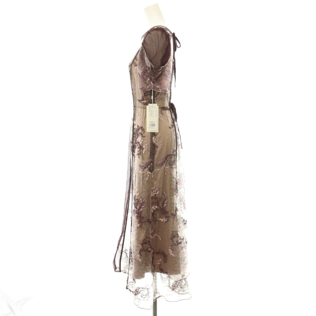 フレイアイディー FRAY I.D 25AW コードフラワーレースドレス