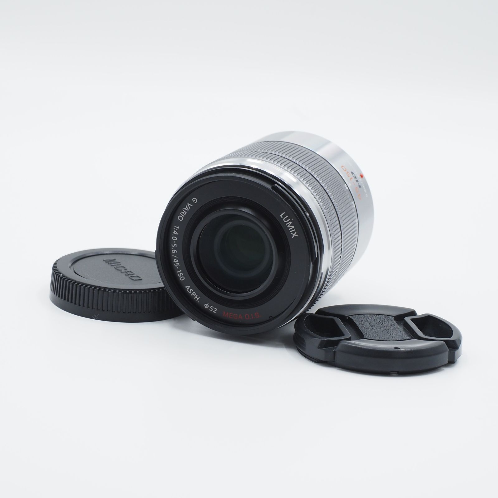 Panasonic パナソニック G VARIO 45-150mm/F4.0-5.6 ASPH. /MEGA O.I.S. シルバー 新品級 #3191