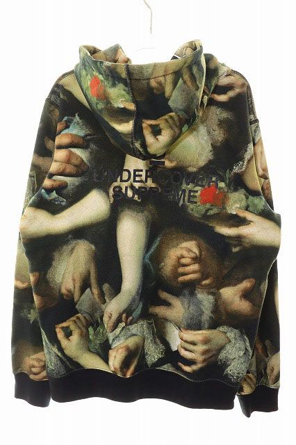 シュプリーム SUPREME × UNDERCOVER 15SS HOODED SWEATSHIRT M