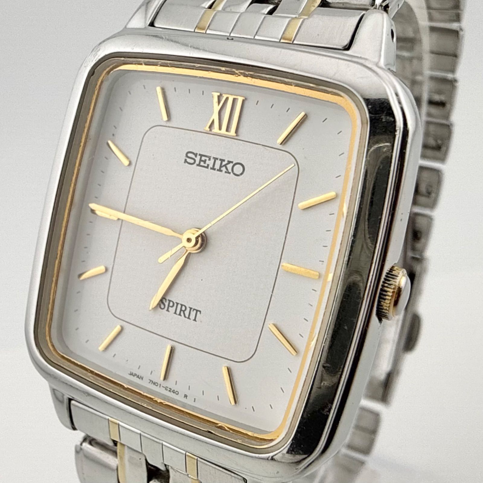 SEIKO 7N01-5210 セイコー SPIRIT スピリット メンズ 腕時計 クォーツ 