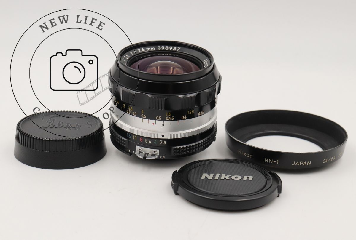 美品☆ニコン Nikon AI改 NIKKOR-N.C Auto 24mm F2.8 ###18412 - メルカリ